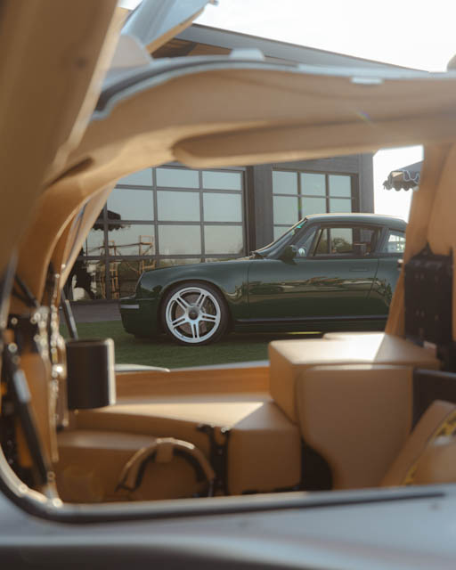 Luxury automotive close-up