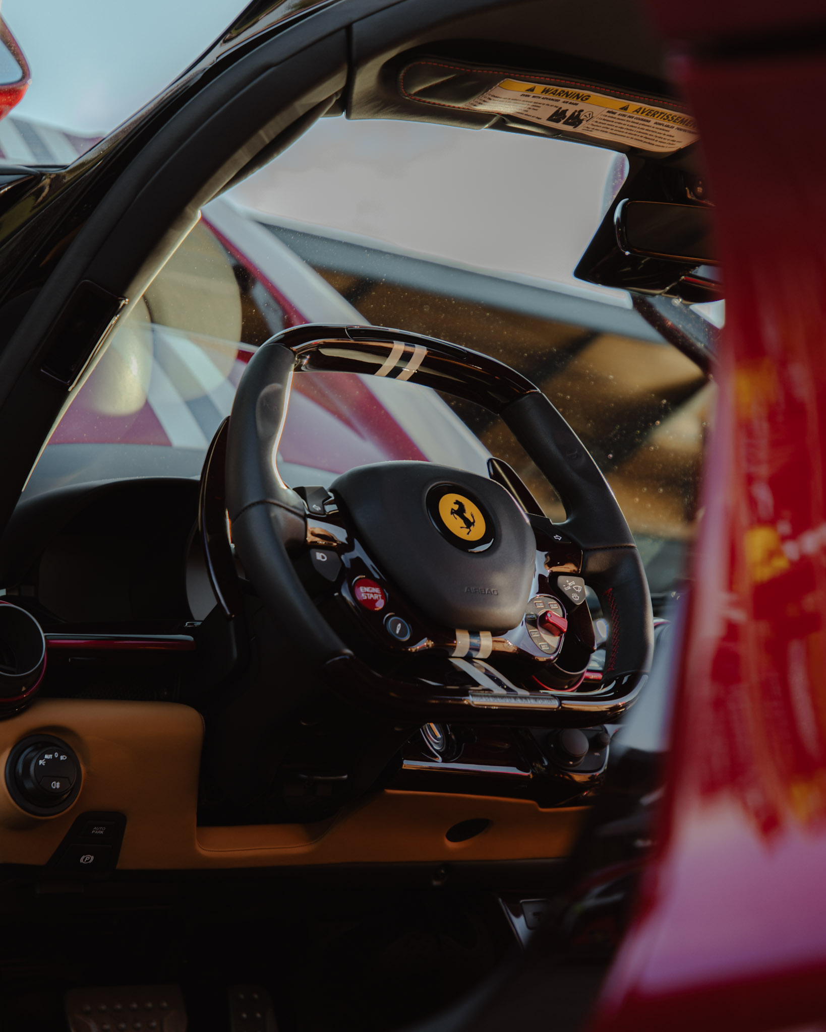 Editorial car composition