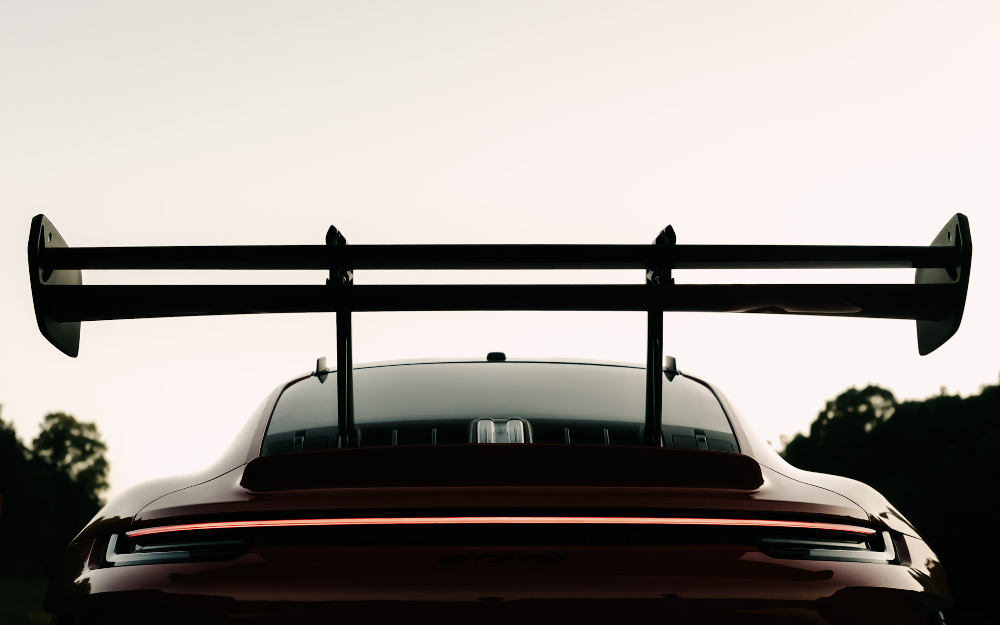 High contrast car still
